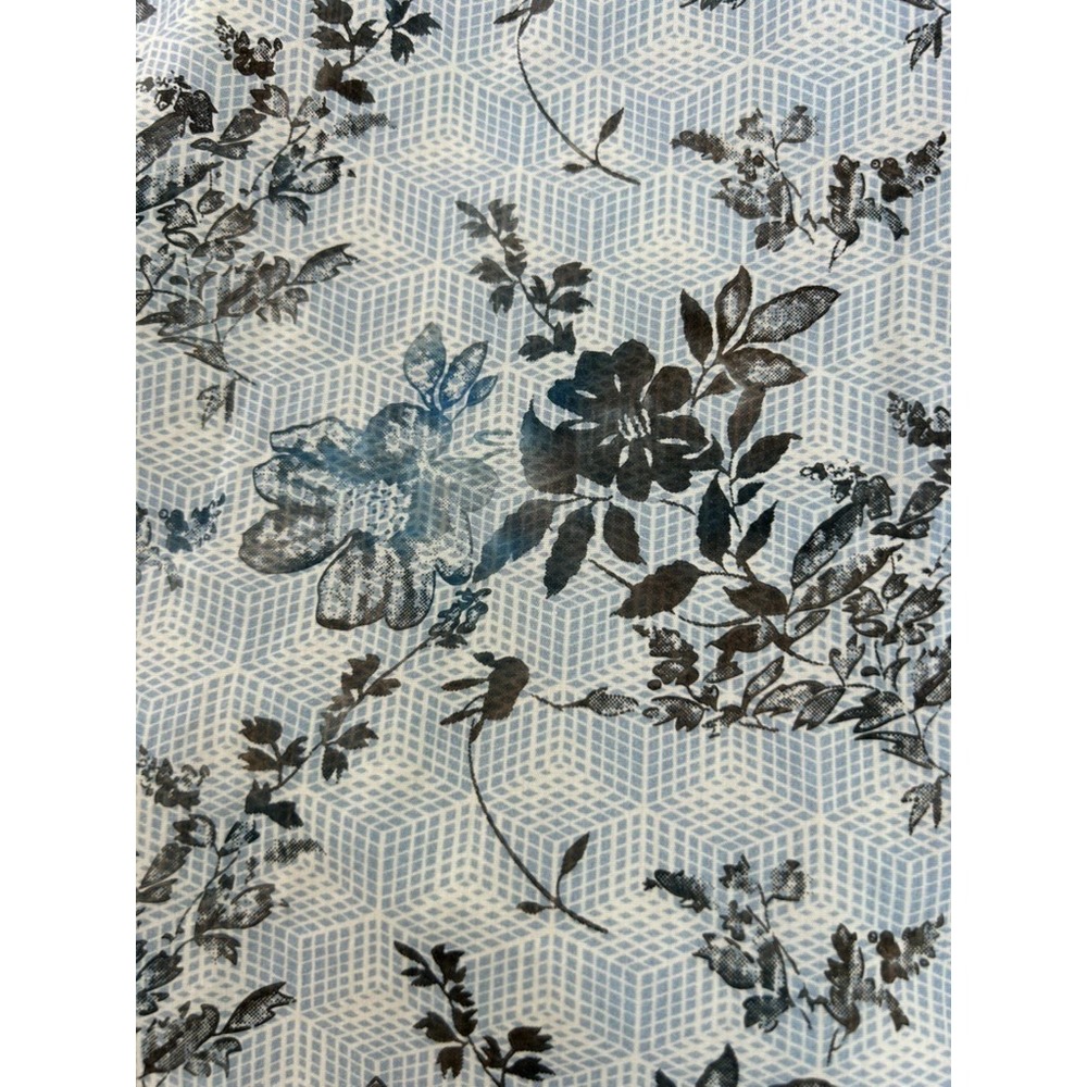 Eight X Premium Buckle Men's LS Shirt Classic Fit XXL Blue Black Floral‎ Casual - Picture 13 of 16